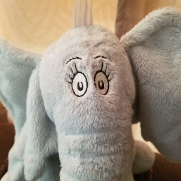 Dr Suess Horton Stuffed Animal - Picture 3 of 5